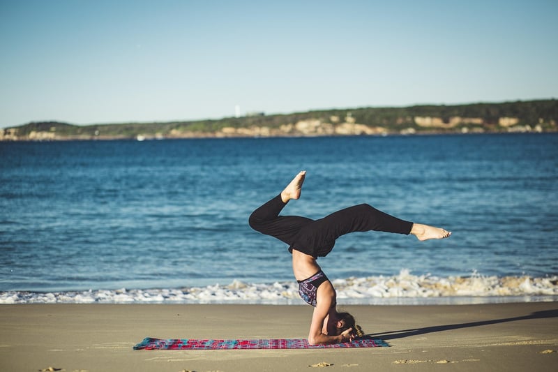 Woman meditating